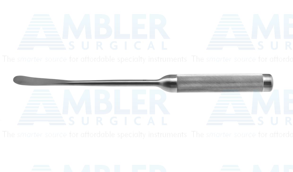 Cobb spinal elevator, 14'',19.0mm wide blade, round lightweight handle
