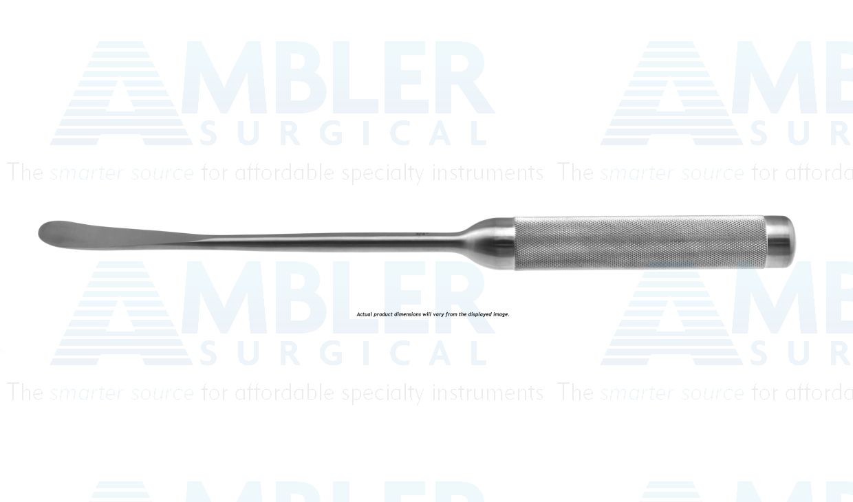 Cobb spinal elevator, 14'',25.0mm wide blade, round lightweight handle