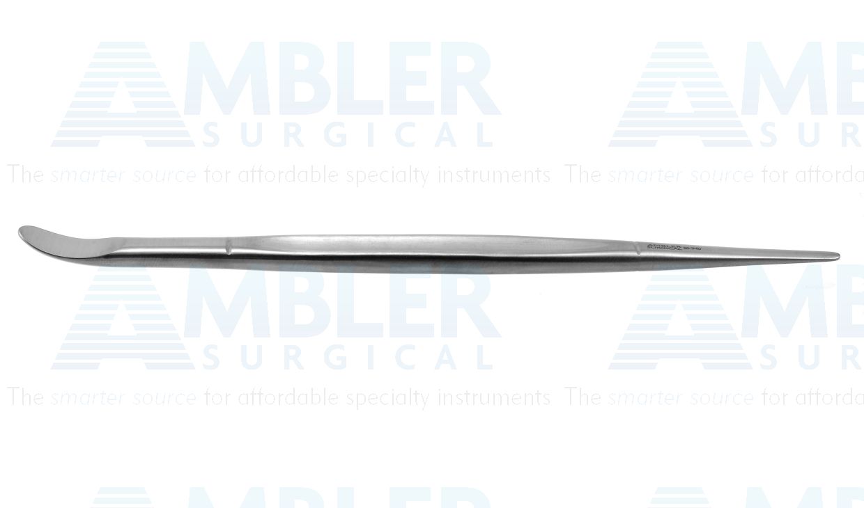 Sayre periosteal elevator, 6 1/2\'\',double-ended, curved, blunt blades, flat  handle | Ambler Surgical