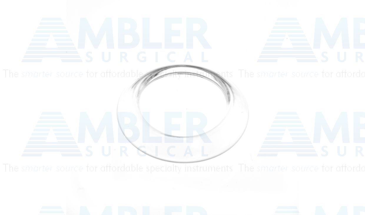 Symblepharon ring, small, 20.0mm, made of PMMA plastic, disposable, provided non-sterile