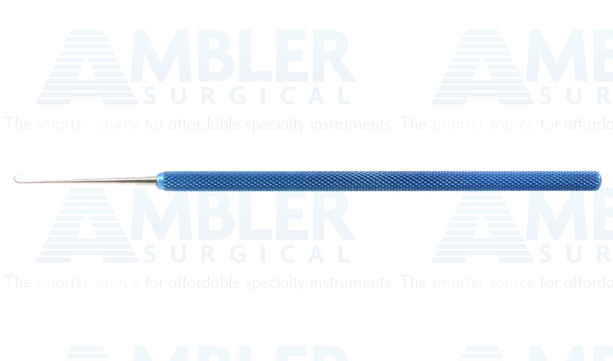 Ambler skin hook, 6'',delicate, 1 sharp prong, lightweight round handle