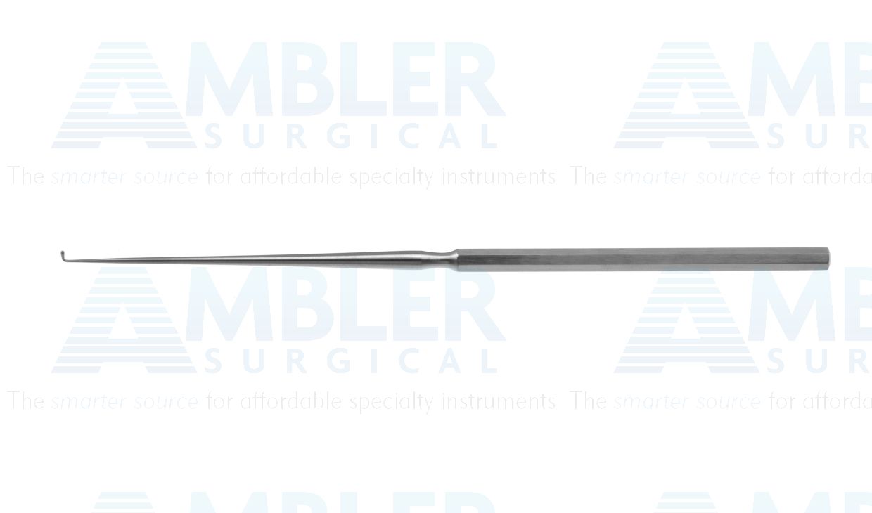 Love nerve/vessel probe, 5 1/2'',small, angled, 2.0mm tip, hexagonal handle