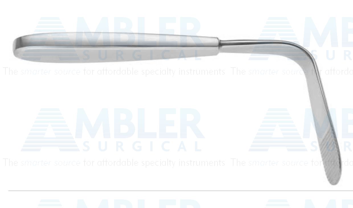 Tobold tongue depressor, 5 1/2'', 88.0mm x 25.0mm blade, flat handle