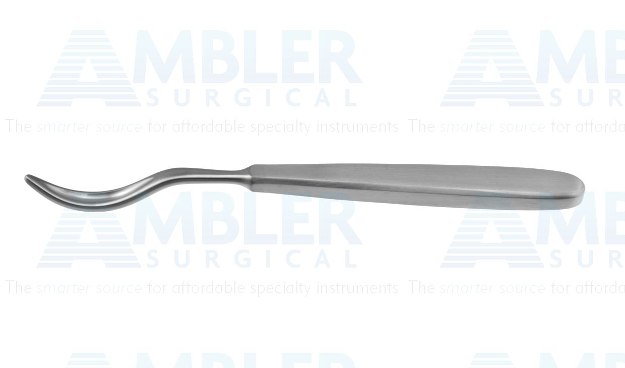 Schmieden ligature guide, 7 1/4'',8.0mm wide tip, square handle