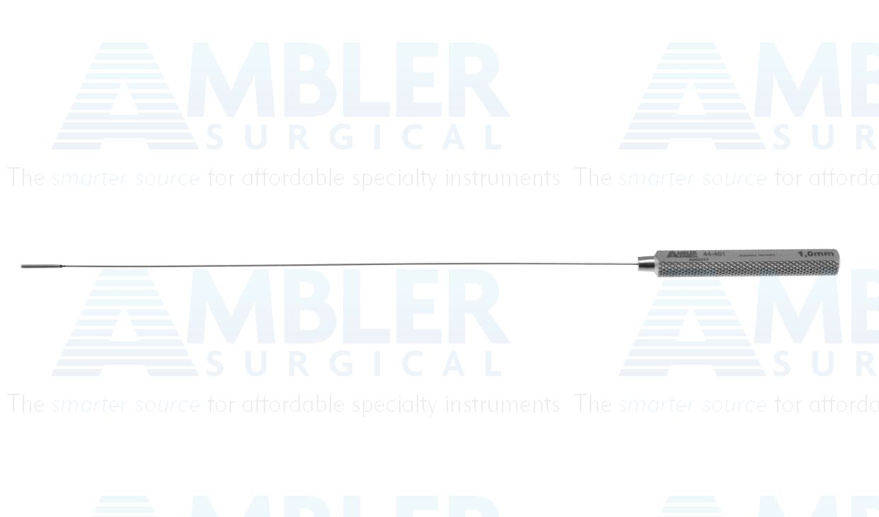 Garrett vascular dilator, 8 1/4'',1.0mm tip, round/flat handle