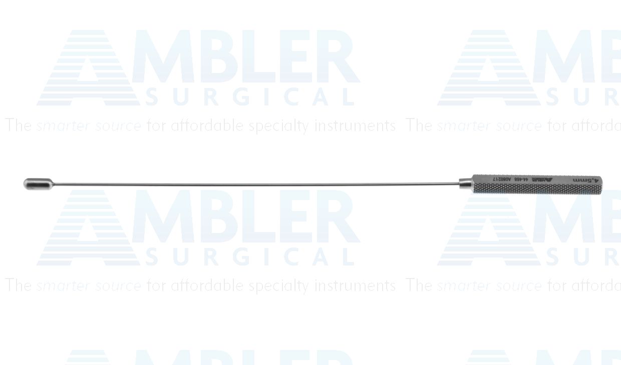 Garrett vascular dilator, 8 1/4'',4.5mm tip, round/flat handle