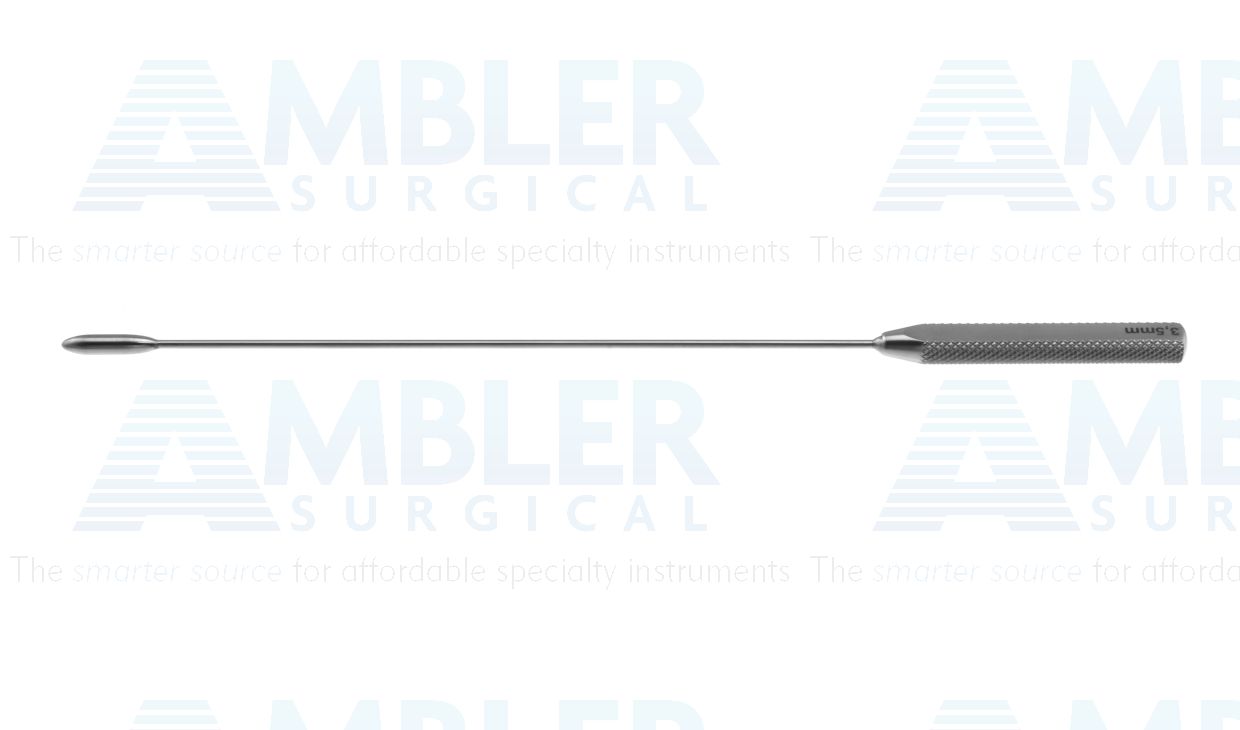 DeBakey vascular dilator, 7 1/2'',3.5mm tip, round/flat handle