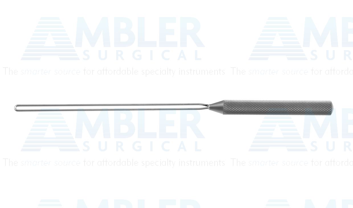 Mills endarterectomy loop, 5 1/8'',0.9mm diameter, round handle