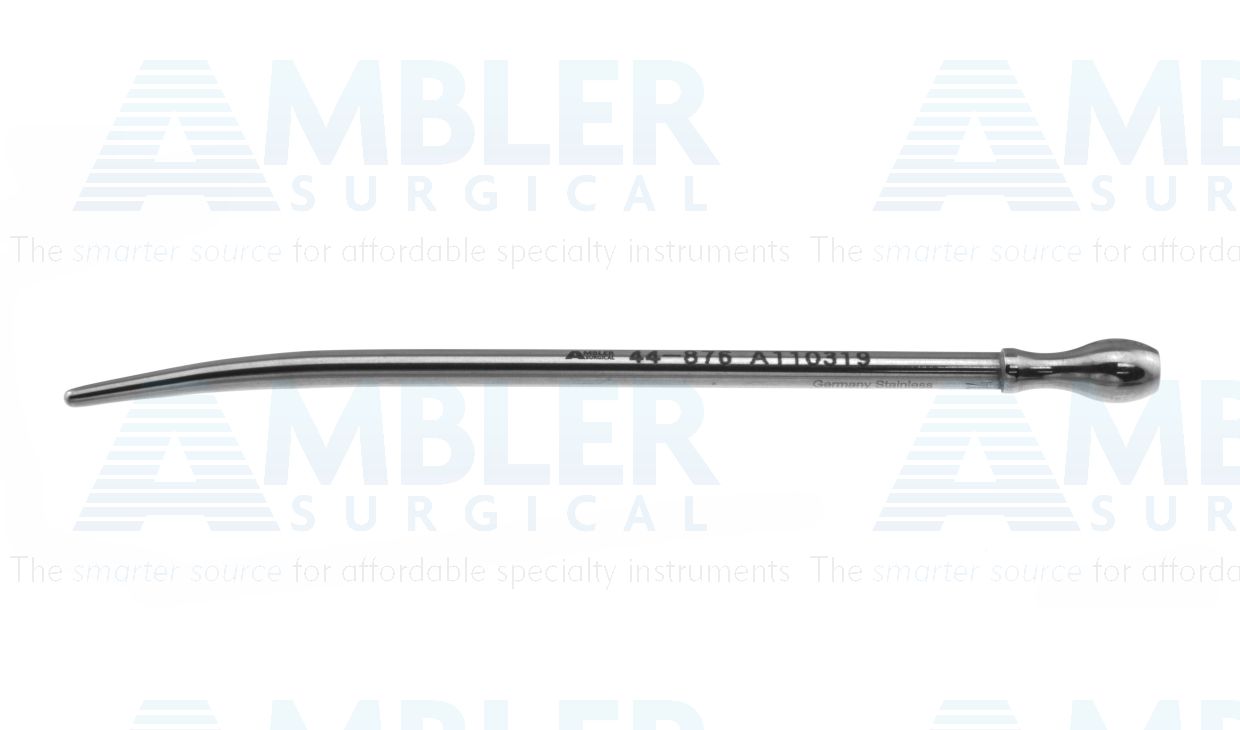 Walther female dilator/catheter, 5 1/4'',curved, 14 French