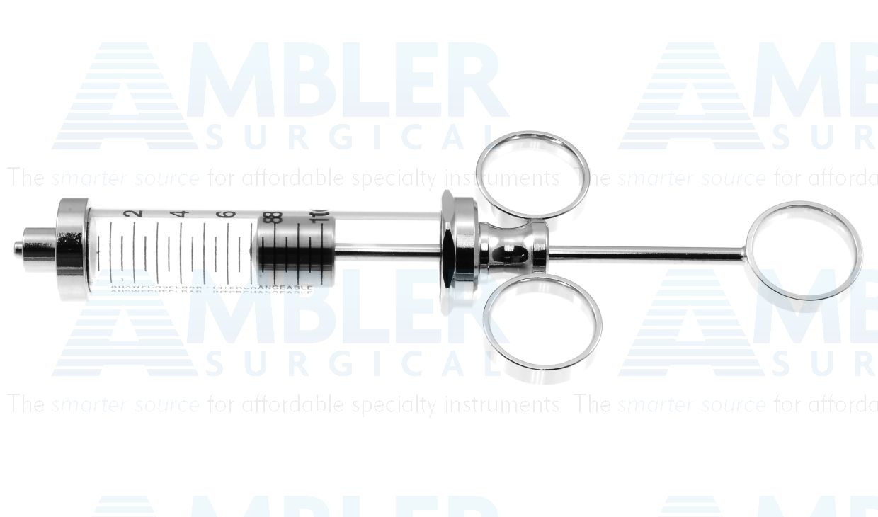 Ambler ear syringe, 5 1/2'',10cc