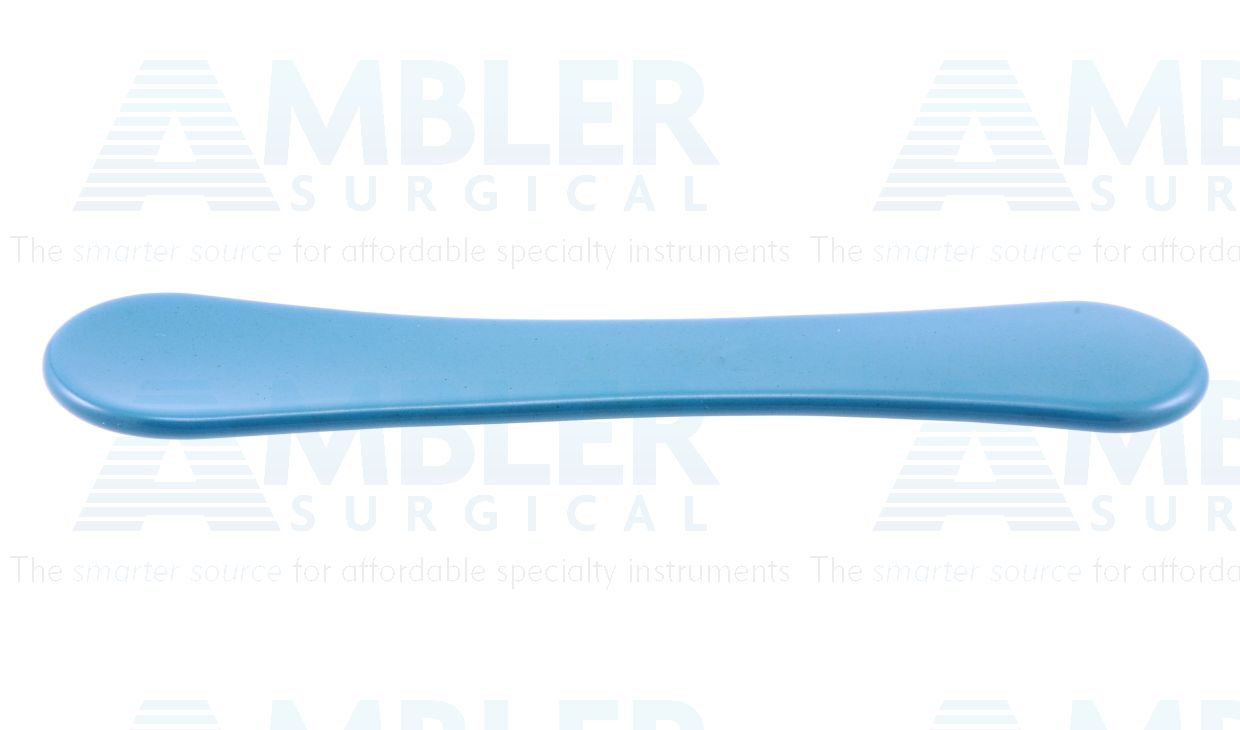 Jaeger lid plate, 4 3/8'',double-ended, 20.0mm and 23.0mm blades, insulated/electro-coated blue