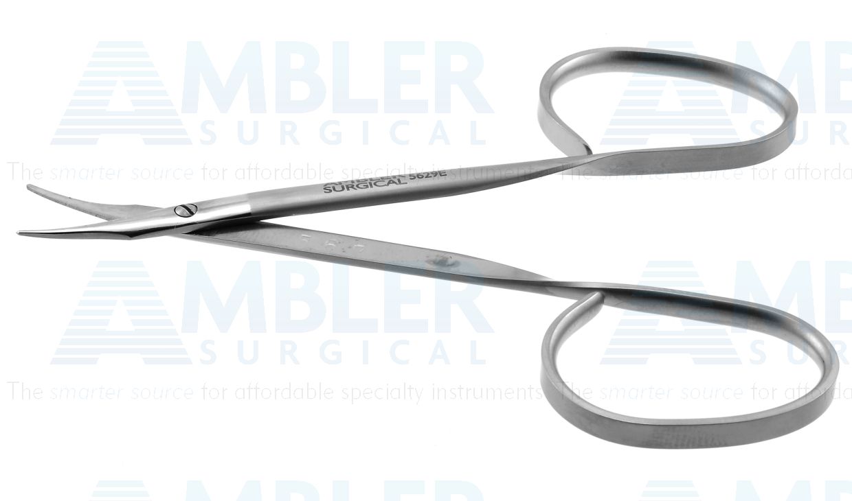 Stevens tenotomy scissors, 3 3/4'',light model, curved 19.0mm blades, blunt tips, ribbon handle