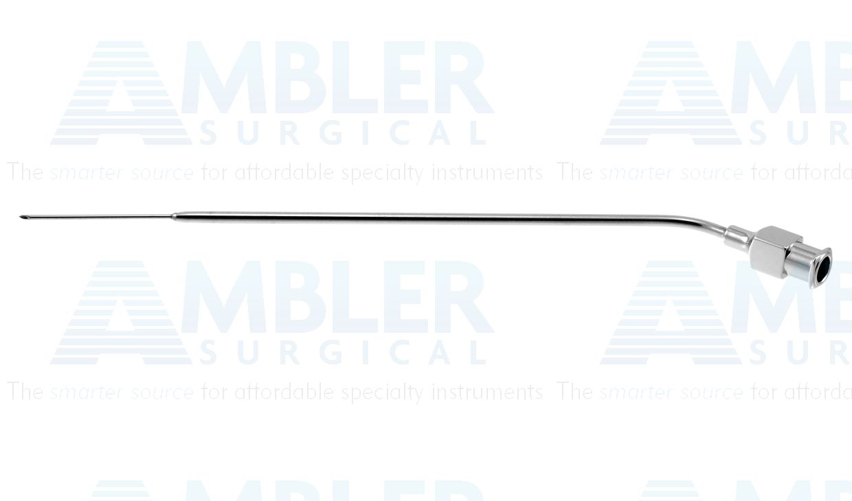 Septum needle, 22 gauge, angled reinforced shaft, working length 108.0mm, needle length 15.0mm