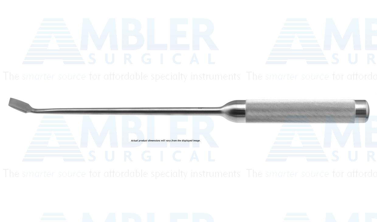 Ambler osteotome, 14 3/4'',curved, 6.0mm wide, lightweight round handle