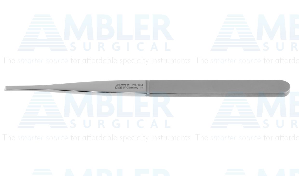 Ambler osteotome, 7'',straight, 4.0mm wide, flat handle