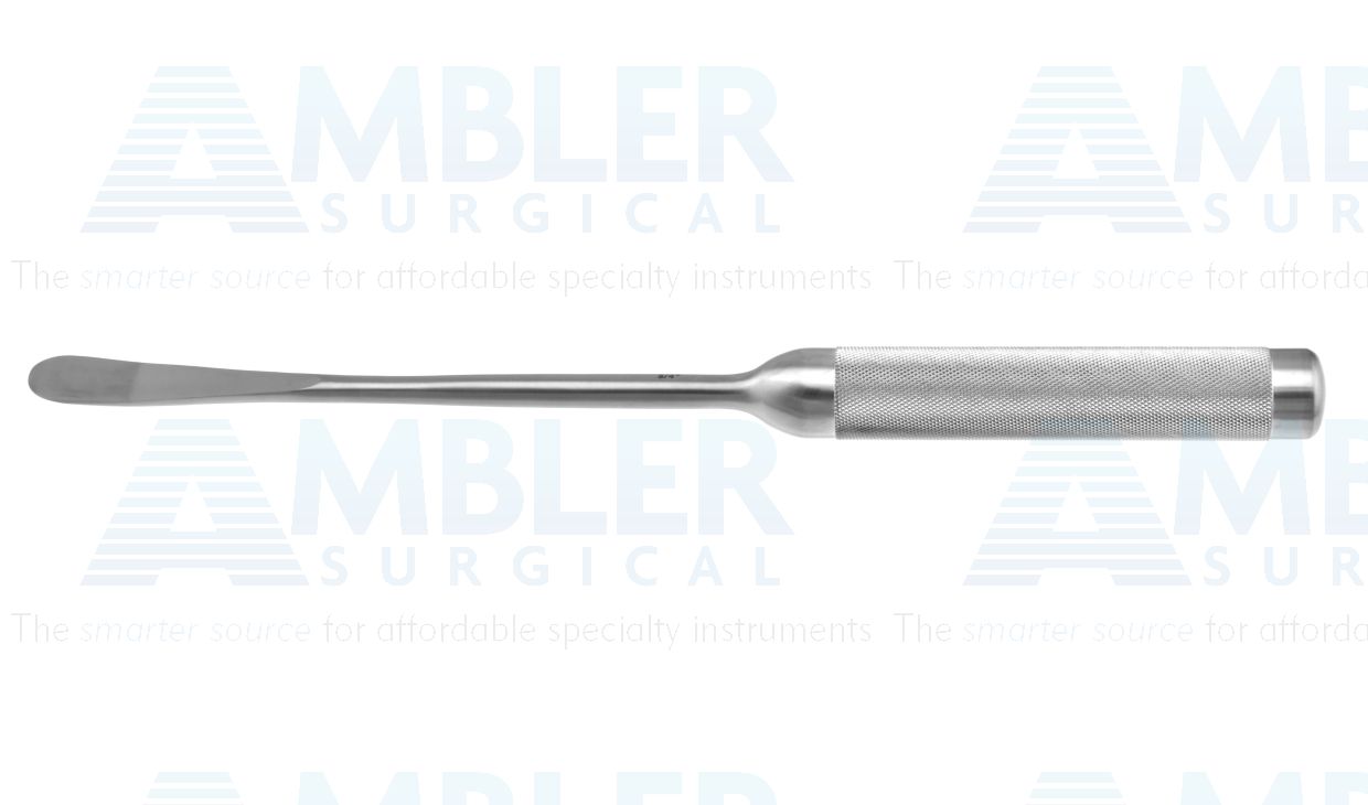 Ambler raspatory, 13 3/4'', 19.0mm wide blade, round handle