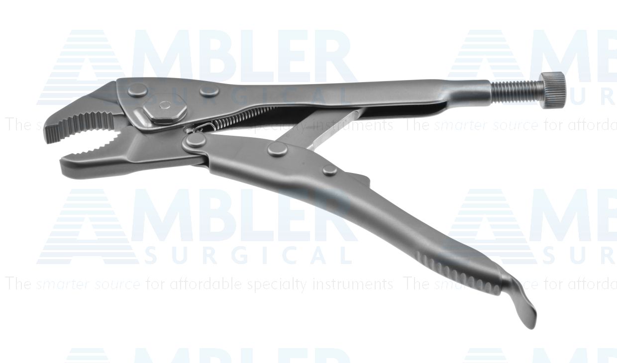 Heavy duty locking pliers, 7'',self-holding, small, 7.0mm tips, 1''max opening