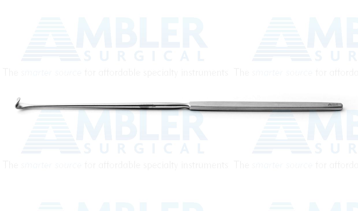 Love nerve retractor, 7 3/4'',straight, 7.0mm wide blade, flat handle