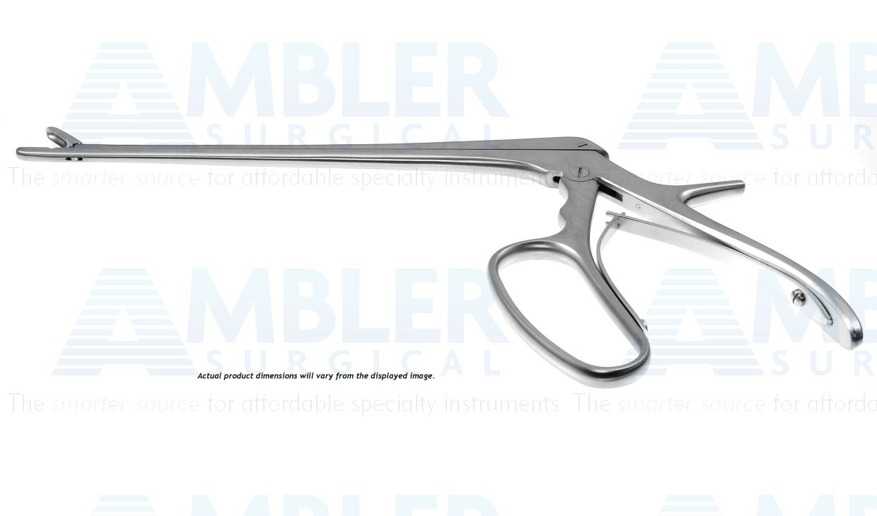 Ferris-Smith IVD rongeur, 9 1/2'',working length 180mm, straight, 4.0mm x 8.0mm cup jaws, finger grip handle