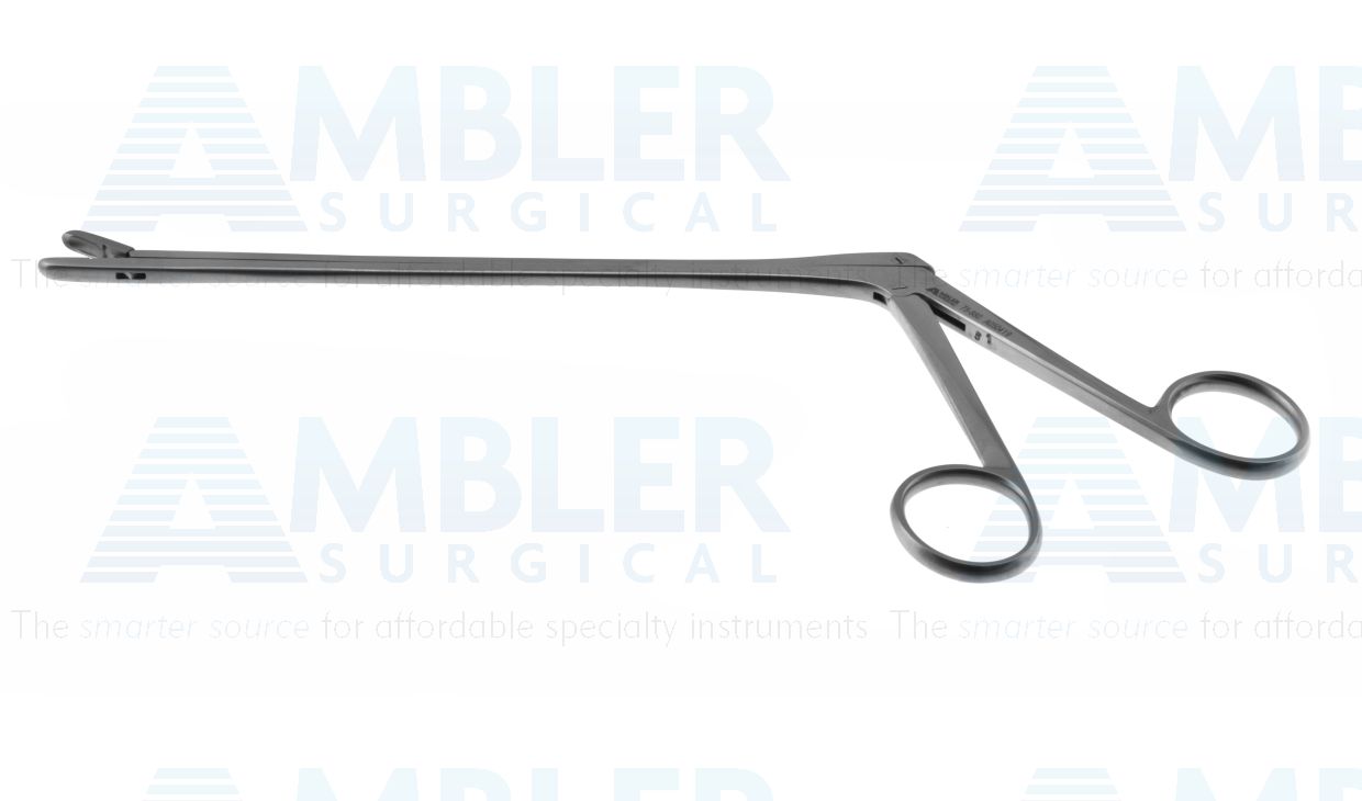 Spurling IVD rongeur, 9 1/2'',working length 180mm, straight, 4.0mm x 10.0mm cup jaws, ring handle