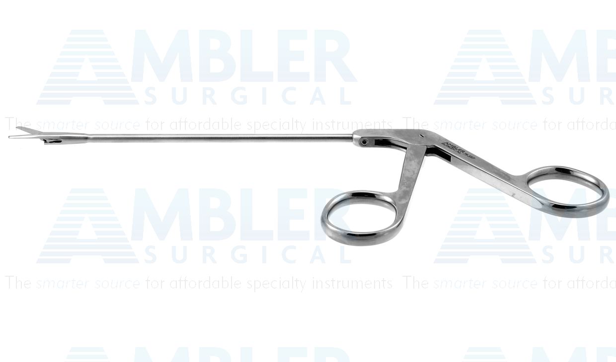 Nasal sinus scissors, 7'',working length 110mm, straight 11.0mm blades, blunt tips, ring handle