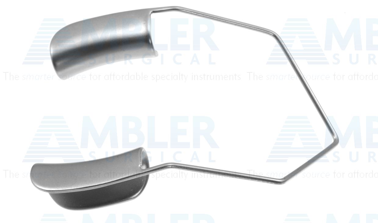 Barraquer lid speculum, 1 5/8'',adult size, 14.0mm solid blades, 18.0mm blade spread, nasal approach