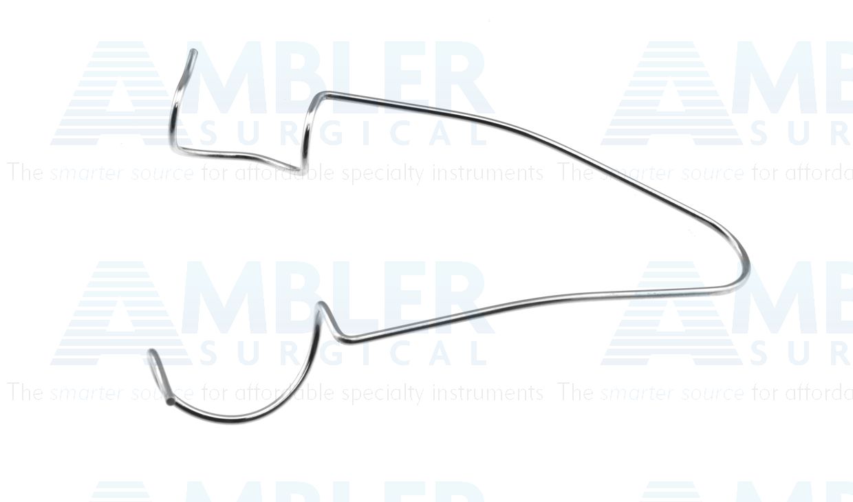 Nevyas lid speculum, 2 1/8'',adult size, 13.0mm open rounded wire blades, nasal approach