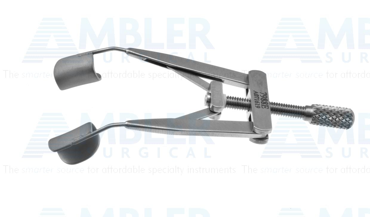 Lieberman Lid Speculum Pediatric Size Mm Solid Blades Temporal Approach