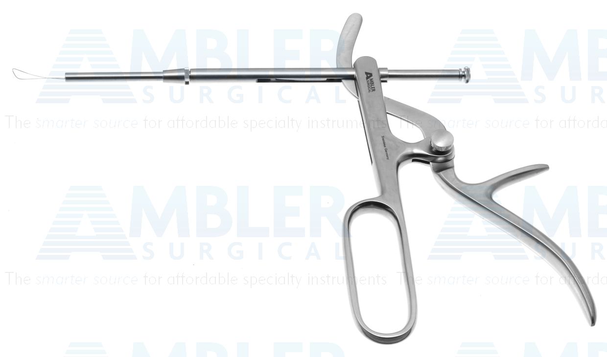 Tyding tonsil snare, 9 3/8'',complete with straight cannula