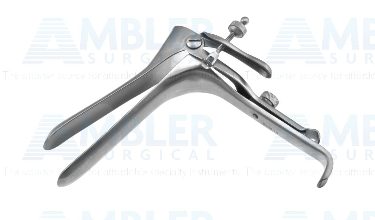 Weisman-Pederson vaginal speculum, large, 4 3/8''long x 7/8''wide blades, right side open