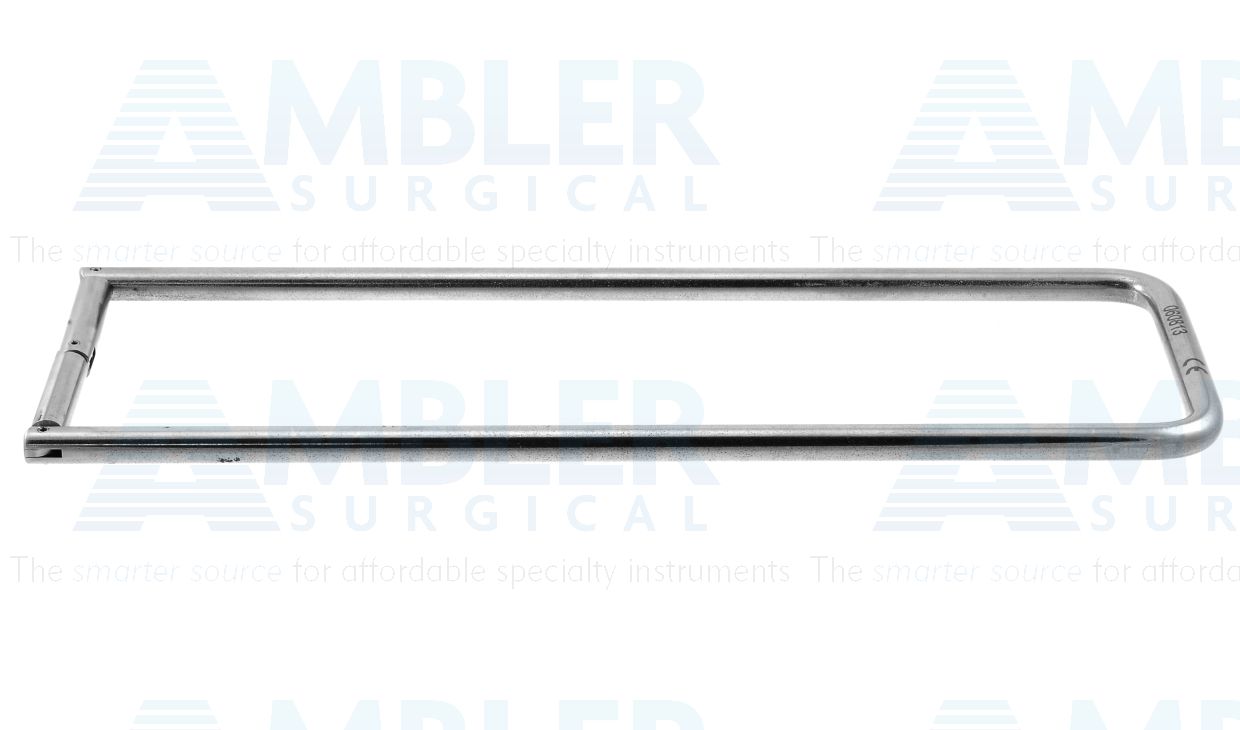Posilok instrument stringer, 8''L x 2 1/2''W, hooks''the middle