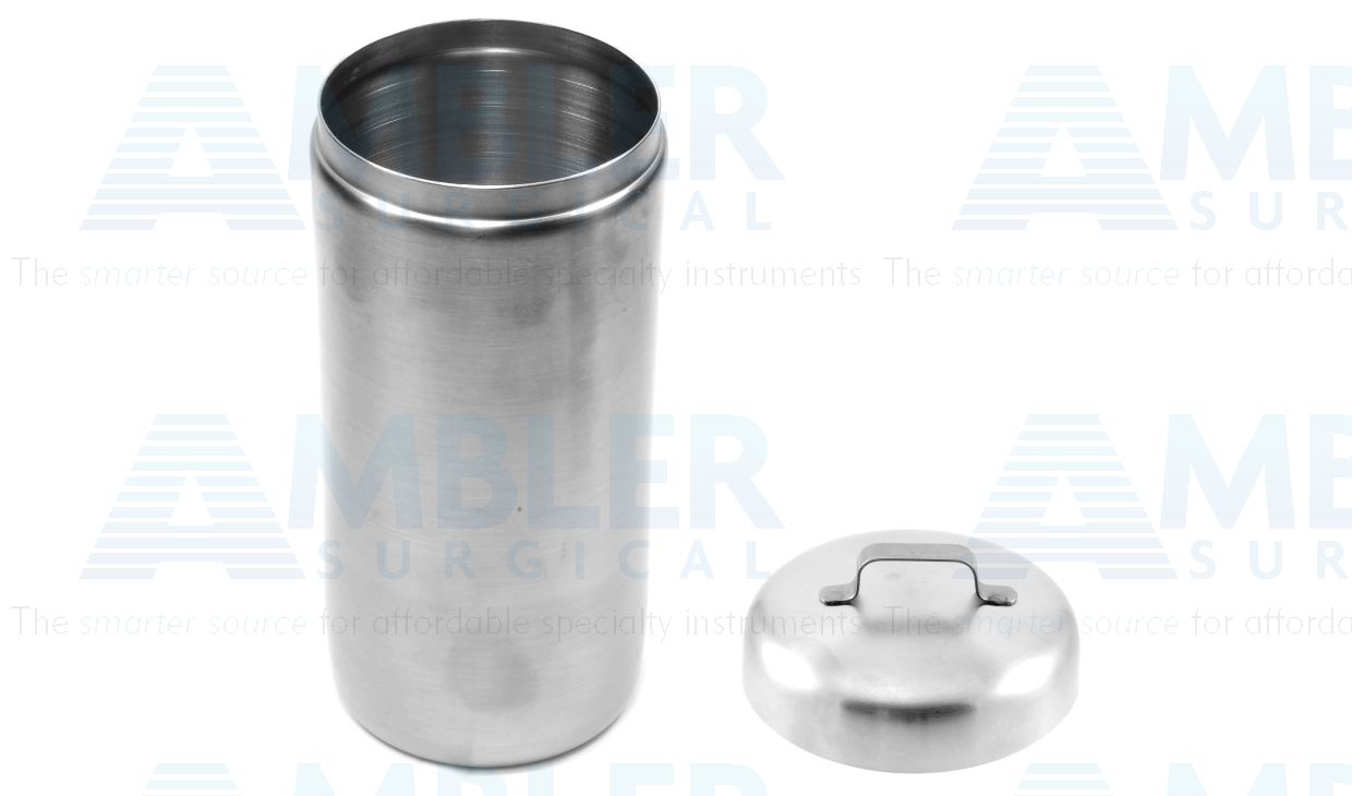 Applicator jar with slip-over cover, 28 oz. capacity, 3 1/8''diameter x 7''H