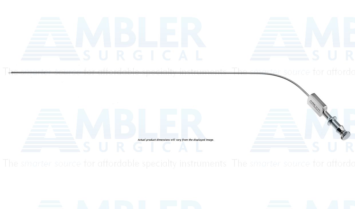 Laryngeal suction tube, straight, 2.5mm diameter, working length 250mm