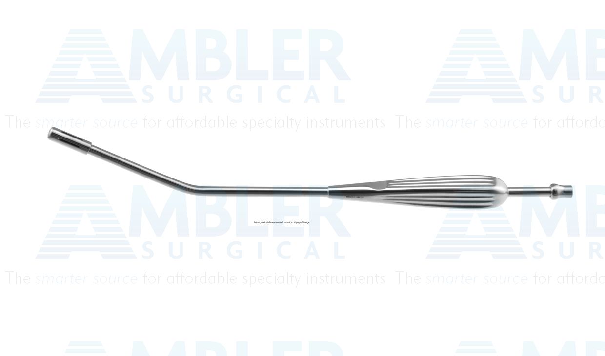 Senning vascular suction tube, 12 1/4'',angled, 12.0mm diameter