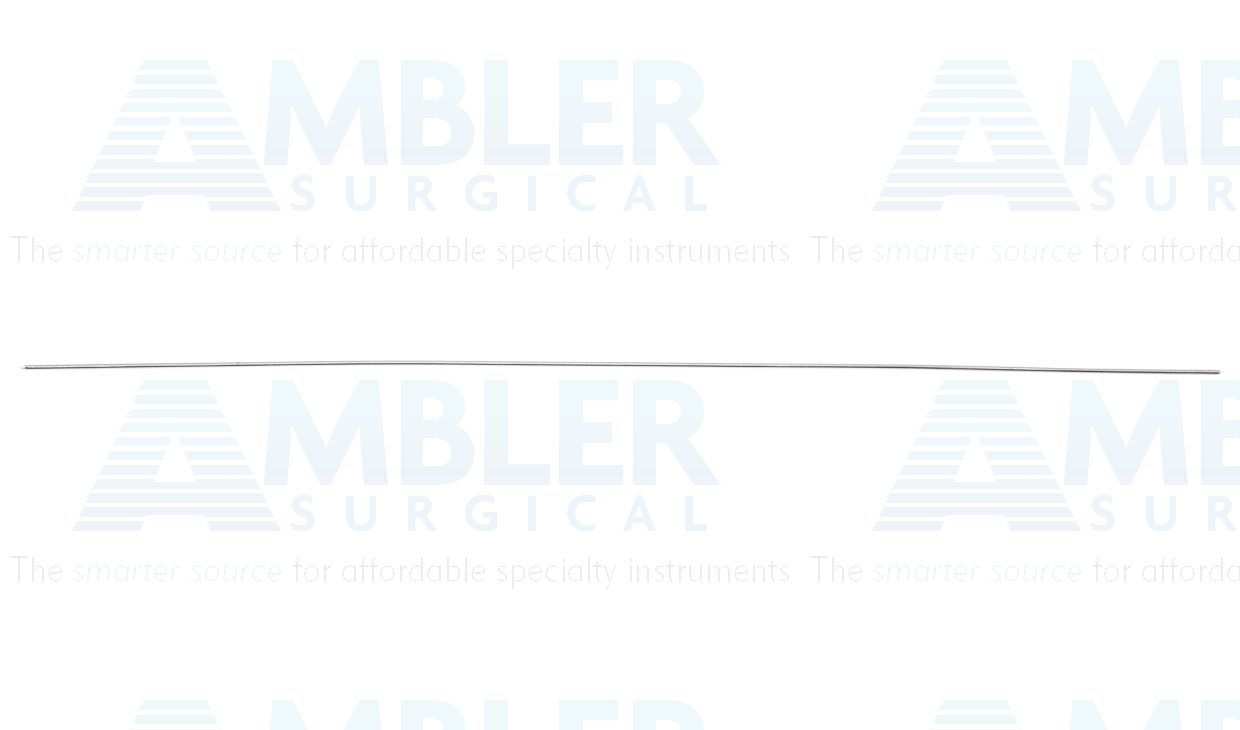 Quickert lacrimal intubation probe, 5 5/8'',double-ended, size #2/0, Jones-type taper point, Bowman-type blunt tip