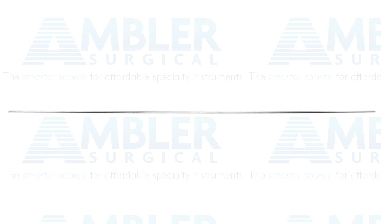 Quickert lacrimal intubation probe, 5 5/8'',double-ended, size #1, Jones-type taper point, Bowman-type blunt tip