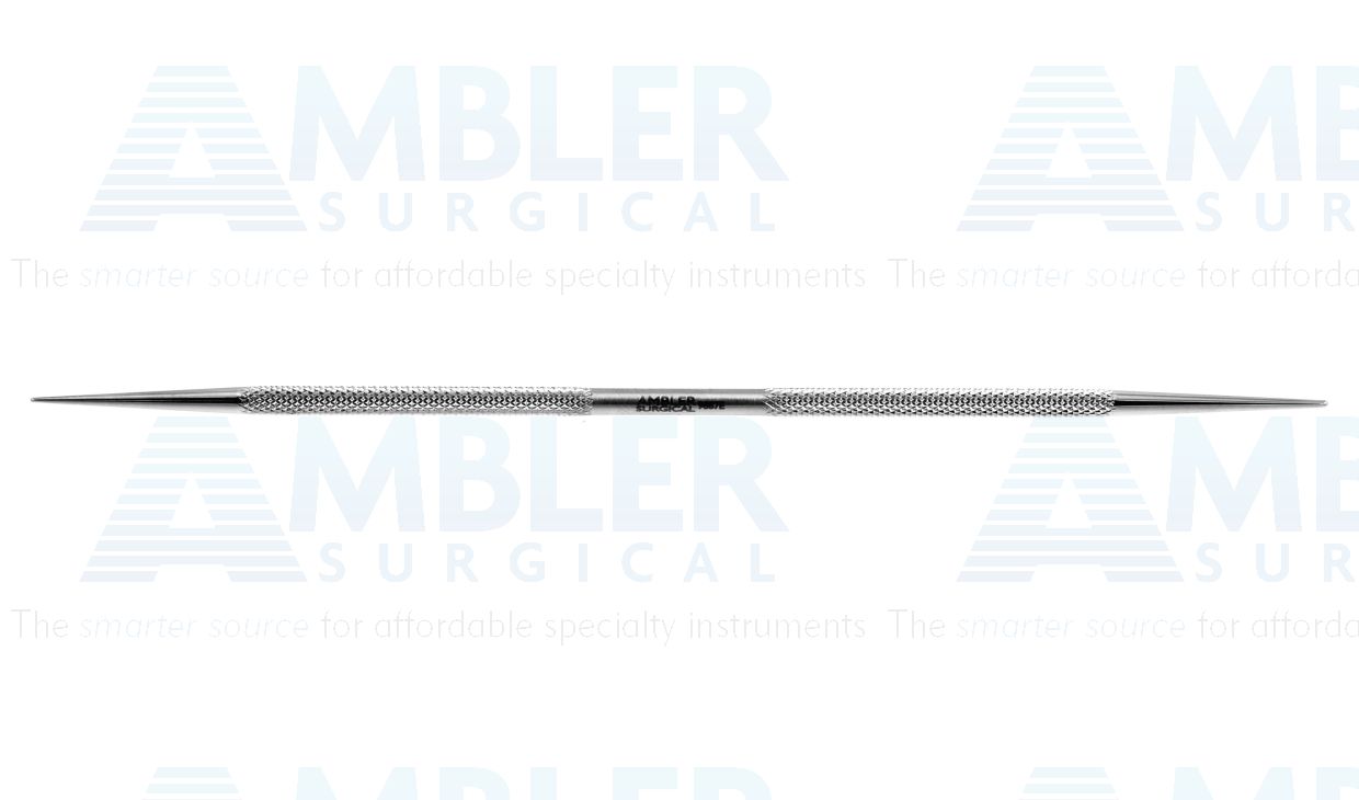 Hosford lacrimal dilator, 5 1/2'', double-ended, one 2.0mm blunted tapered end and one gradually tapered end, round knurled handle