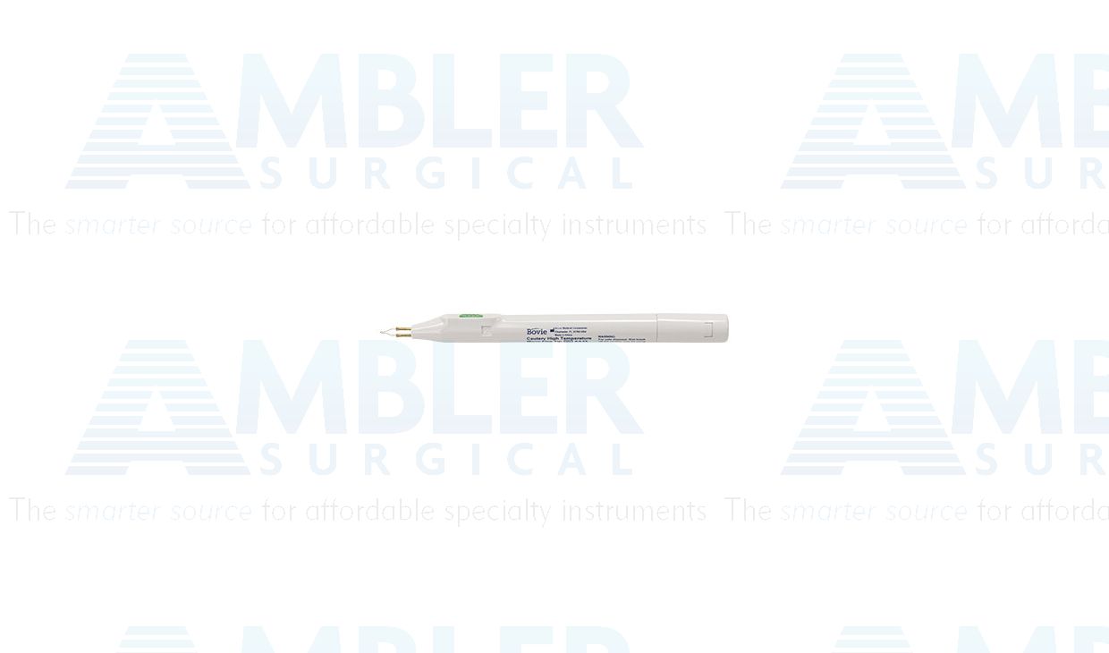 High temperature cautery, fixed temp. (871ºC), one-piece unit, elongated micro loop tip, packaged individually, sterile, disposable, box of 10