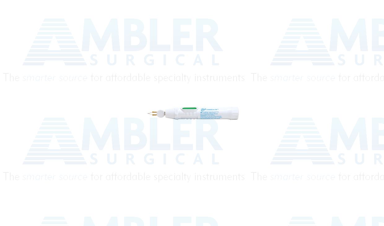 Change-A-Tip low-temp cautery handle, includes (1) H100 non-sterile tip and (1)  inAA''battery