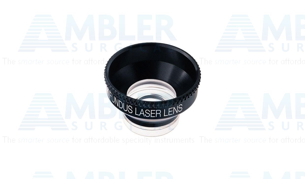 Ocular® Fundus argon/diode laser lens, 36º static FOV, 0.93x image mag., 1.08x laser spot mag., 15.0mm contact diameter, 16.5mm lens height, for clear visualization of the posterior pole