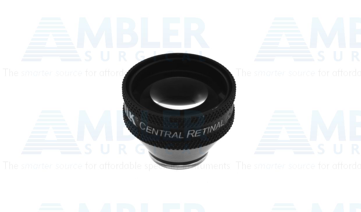 Volk® central retinal indirect surgical lens, 73º/83º FOV, 0.71x image mag., standard contact, for high magnification indirect viewing and treatment of the central retinal, ideal for membrane peeling, retinal tears, and other small detail procedures
