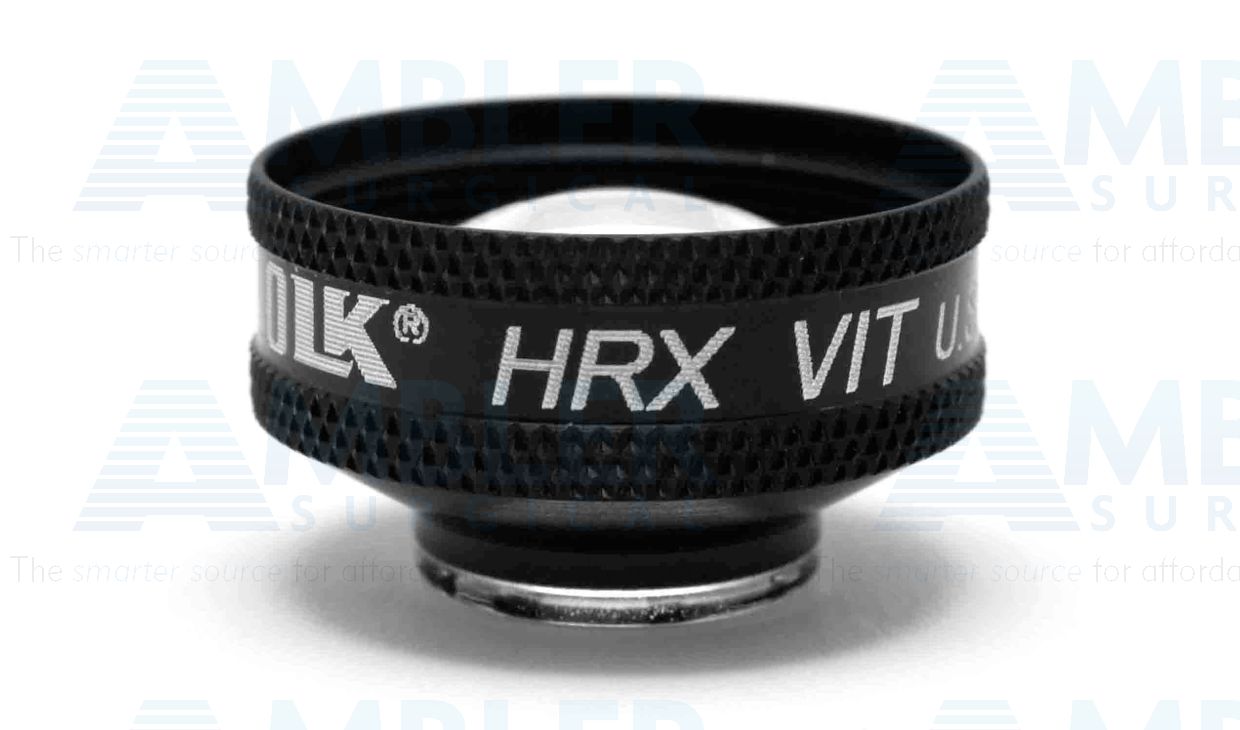Volk® HRX Vit indirect surgical lens, 130º/150º FOV, 0.43x image mag., standard contact, for far peripheral indirect vitreoretinal procedures, ideal for retinal detachments and giant retinal tears